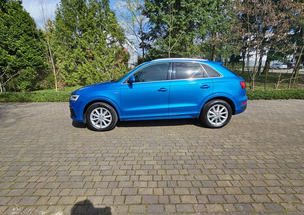 Audi Q3 cena 79950 przebieg: 125167, rok produkcji 2015 z Poznań małe 497